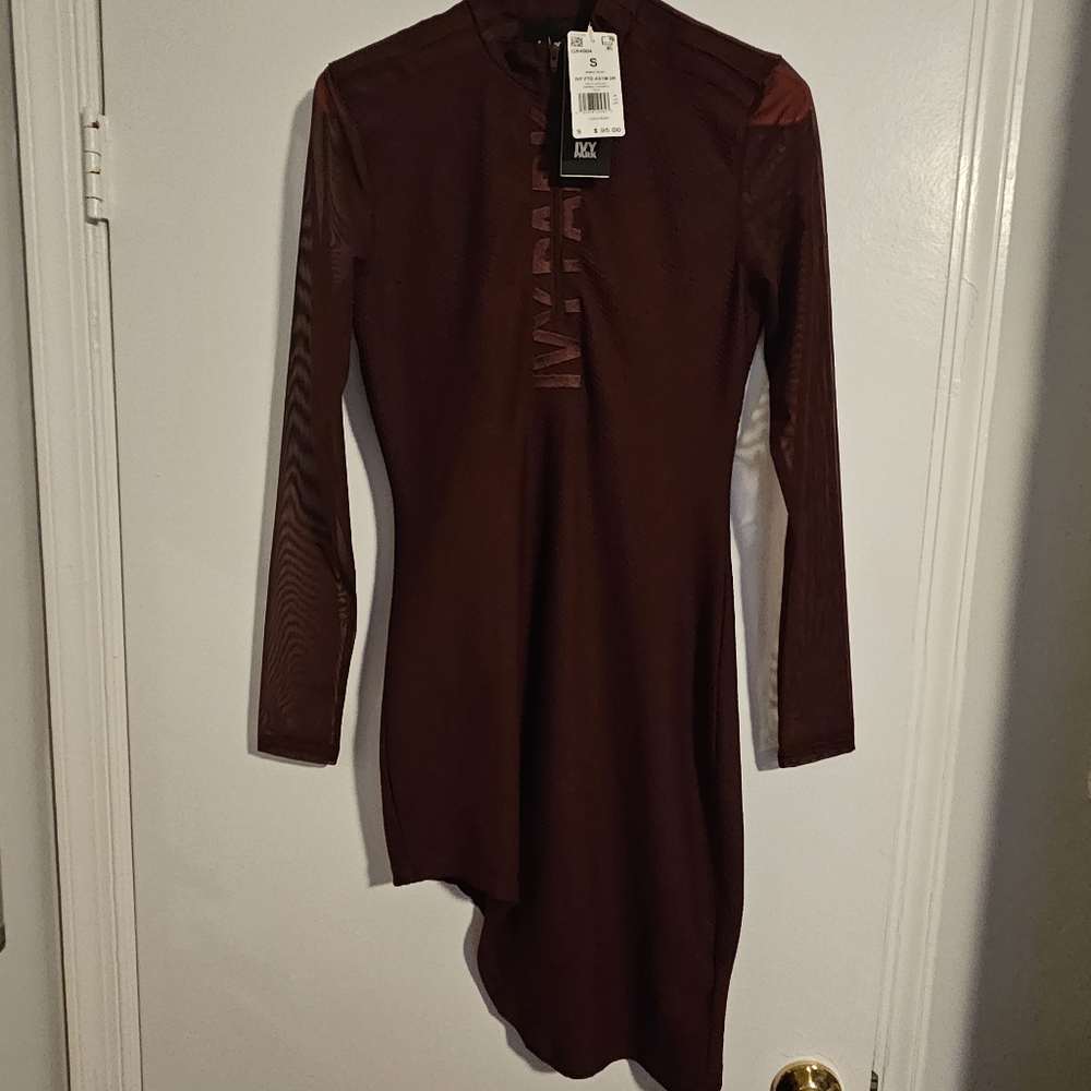 NEW Ivy Park Asymmetrical Dress